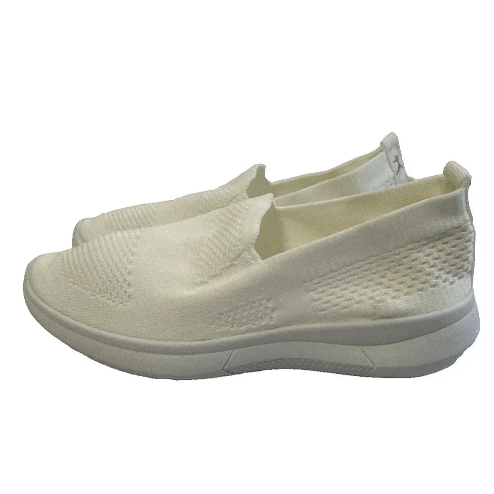 Danskin Women’s Slip On Shoes White Memory Foam Comfort Size 7.5 - Picture 3 of 11